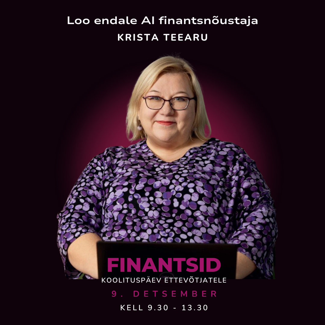 Ettevõtte finantsid kontrolli alla (Krista Teearu 09.dets)